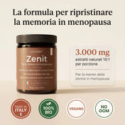 Zenit™ | La formula per il cervello delle donne in menopausa.
