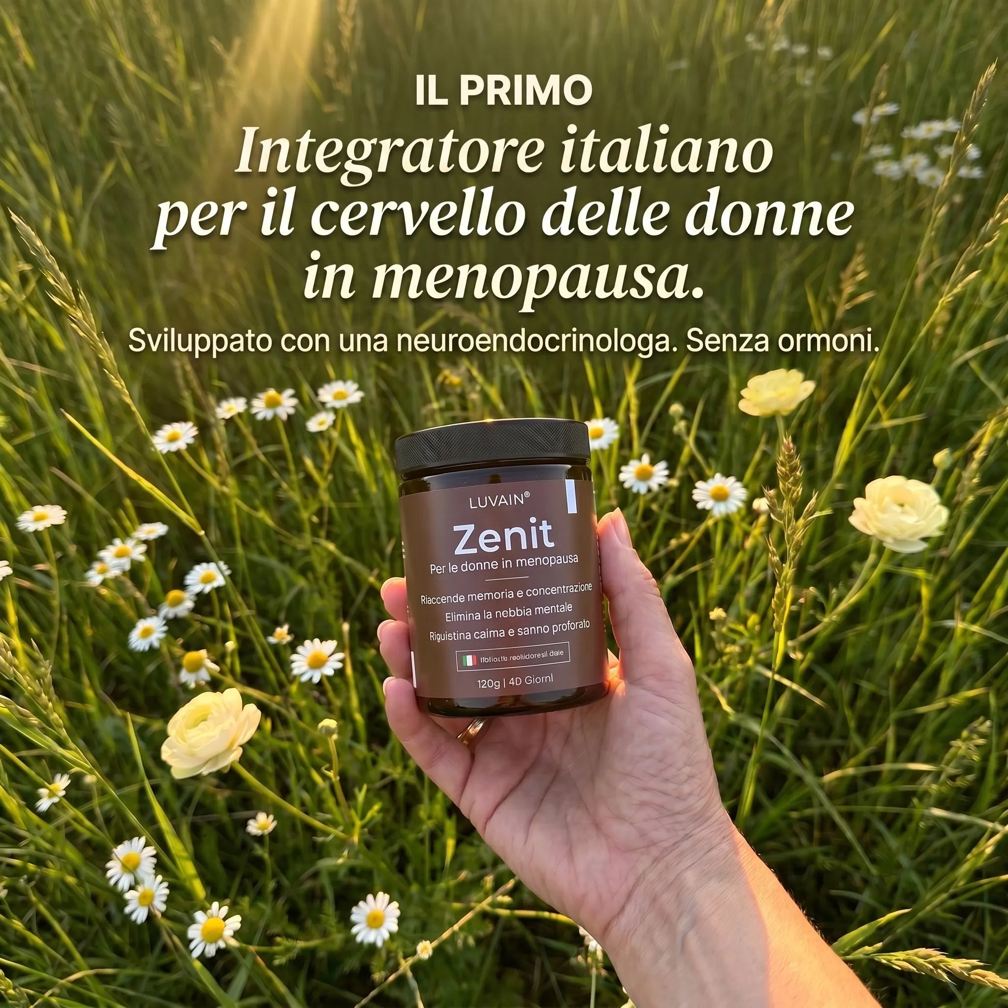 Zenit™ | La formula per il cervello delle donne in menopausa.